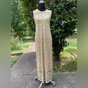 Vintage Pleat Pleat by Rafael long sundress